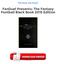 Read & Download (PDF Kindle) FanDuel Presents: The Fantasy Football Black Book 2015 Edition