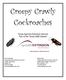 Creepy Crawly Cockroaches