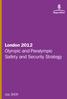 London 2012 Olympic and Paralympic Safety and Security Strategy
