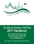 2017 Handbook. The Mount Gambier Golf Club. Any age, any ability, you re welcome!