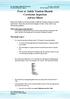 Foot or Ankle Tendon Sheath Cortisone Injection Advice Sheet