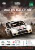 @WALESRALLYGB /WALESRALLYGB   MARSHALS INSTRUCTIONS