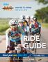 WAVES TO WINE SEP 22-23, 2018 RIDE GUIDE BIKEMS.ORG THANK YOU TO OUR PREMIER NATIONAL SPONSORS