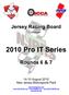 Jersey Racing Board. presents the Pro IT Series. Rounds 6 & August 2010 New Jersey Motorsports Park