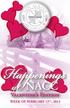 Happenings. at NACC. Valentine s Edition