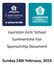 Lauriston Girls' School Summertime Fair Sponsorship Document