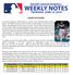 WEEKLY NOTES MAJOR LEAGUE BASEBALL THURSDAY, JUNE 14, 2018 KLUBOT IN THE ZONE
