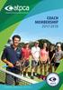 Australian Tennis Professional Coaches Association Ltd COACH MEMBERSHIP a c h es As. l Co. - Es