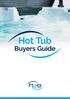 Hot Tub. Buyers Guide