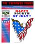 JULY H A P P Y F o u r t h Of J u l y!! In This Issue: Official Newsletter of the Northern Colorado GTO Association