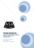 TEAM MANUAL 2013 SA SUB-YOUTH, YOUTH, JUNIOR & UNDER 23 TRACK & FIELD CHAMPIONSHIPS