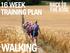16 WEEK TRAINING PLAN WALKING