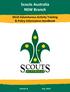 Scouts Australia NSW Branch. SIS10 Adventurous Activity Training & Policy Information Handbook