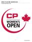 SPECTATOR SERVICES Canadian Pacific Women s Open