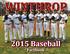 2015 Winthrop Baseball Ready To Break Out