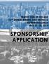 SPONSORSHIP APPLICATION TRAFFIC CLUB OF CHICAGO 112 TH ANNUAL DINNER, GOLF OUTING & NETWORKING LUNCH MAY 29-30, 2019