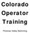 Colorado Operator Training. Potomac Valley Swimming