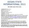 OCEAN STATE INTERNATIONAL 2011