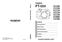 PT-054. PT-054 Instruction Manual Printed in China VM730901