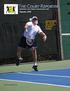 Newsletter of the Walnut Creek Racquet Club. September, Joel Schaeffer hits a power serve against St. Mary s College. Photo by: Richard Jung