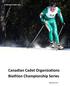 Canadian Cadet Organizations Biathlon Championship Series
