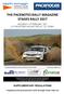 THE PACENOTES RALLY MAGAZINE STAGES RALLY 2017