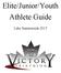 Elite/Junior/Youth Athlete Guide. Lake Summerside 2017