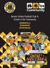 Boston United Football Club & United in the Community COMMERCIAL & SPONSORSHIP OPPORTUNITIES