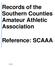Records of the Southern Counties Amateur Athletic Association. Reference: SCAAA