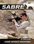 2007 product Catalog. sabre defence industries
