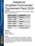 Adepticon Dropfleet Commander Tournament Pack 2019