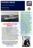 OCEAN WAVE ONCE MORE UNTO THE BREACH! Official Newsletter of HMS OCEAN. September 2017 Edition FROM THE CAPTAIN S CABIN
