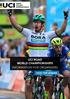 UCI ROAD WORLD CHAMPIONSHIPS INFORMATION FOR ORGANISERS