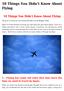 10 Things You Didn t Know About Flying