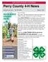 Perry County 4-H News