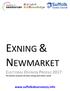 EXNING & NEWMARKET ELECTORAL DIVISION PROFILE This Division comprises All Saints, Exning and St Mary s wards