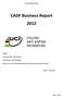 CADF Business Report 2012