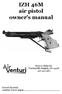 IZH 46M air pistol owner s manual