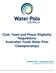 Club, Team and Player Eligibility Regulations Australian Youth Water Polo Championships