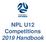 NPL U12 Competitions 2019 Handbook