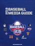 SOCONSPORTS.COM Southern Conference Baseball Media Guide. The Southern Conference. On the inside